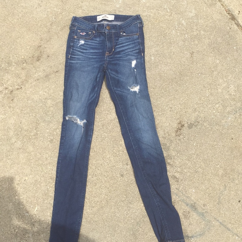 High Waisted Hollister Super Skinny Jeans